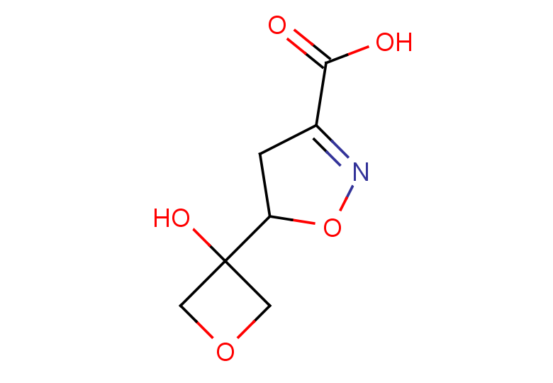 5-(3-hydroxyoxetan-3-yl)-4,5-dihydro-1,2-oxazole-3-carboxylic acid