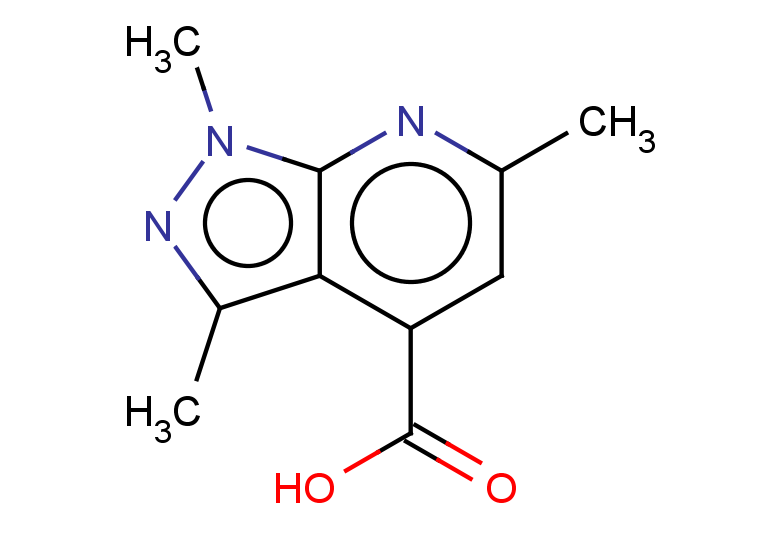 1,3,6-trimethyl-1H-pyrazolo[3,4-b]pyridine-4-carboxylic acid