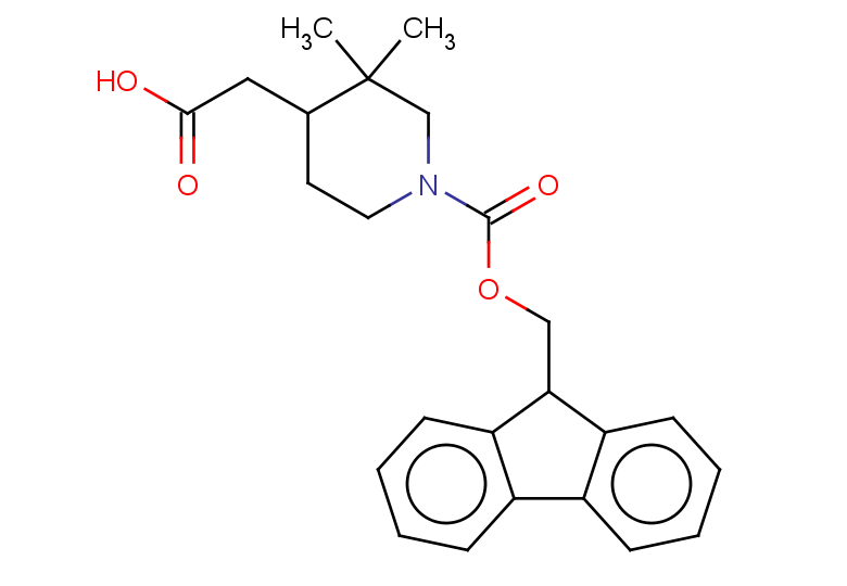 2-(1-{[(9H-fluoren-9-yl)methoxy]carbonyl}-3,3-dimethylpiperidin-4-yl)acetic acid