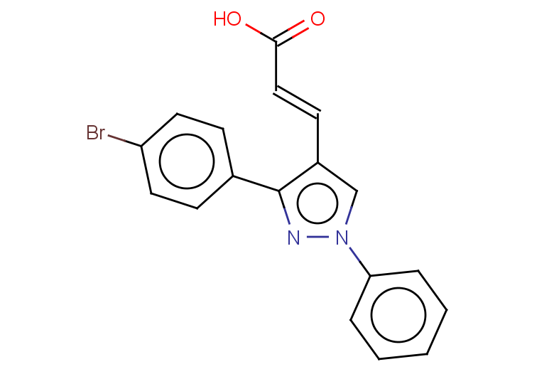(2E)-3-[3-(4-bromophenyl)-1-phenyl-1H-pyrazol-4-yl]prop-2-enoic acid