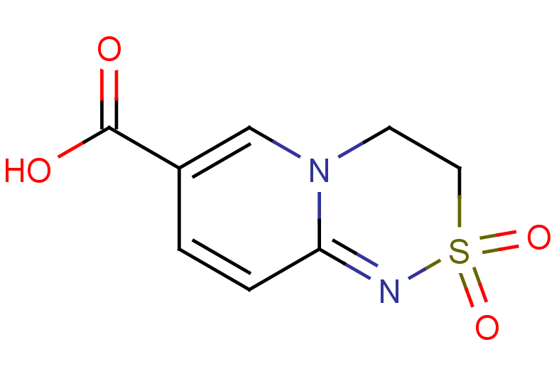 2,2-dioxo-3H,4H-2lambda6-pyrido[2,1-c][1,2,4]thiadiazine-7-carboxylic acid
