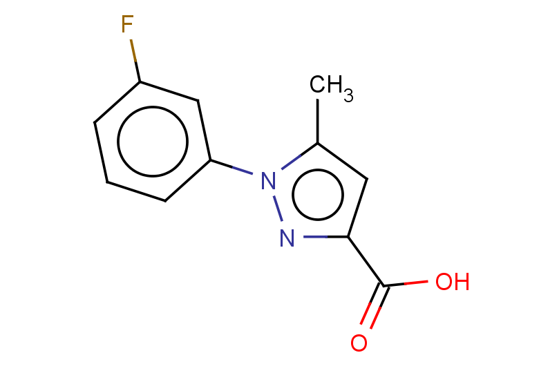 1-(3-fluorophenyl)-5-methyl-1H-pyrazole-3-carboxylic acid