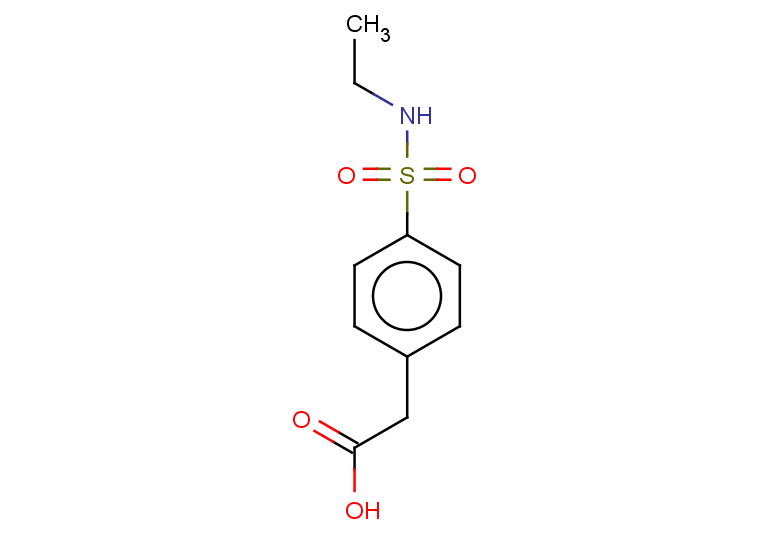 2-[4-(ethylsulfamoyl)phenyl]acetic acid