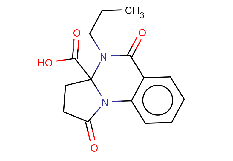 1,5-dioxo-4-propyl-1H,2H,3H,3aH,4H,5H-pyrrolo[1,2-a]quinazoline-3a-carboxylic acid