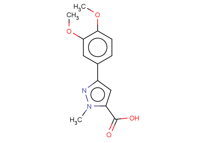 3-(3,4-dimethoxyphenyl)-1-methyl-1H-pyrazole-5-carboxylic acid