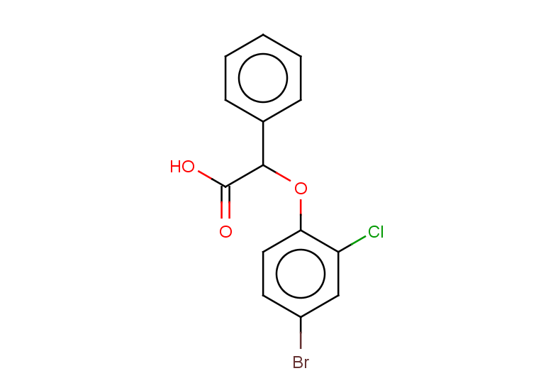 2-(4-bromo-2-chlorophenoxy)-2-phenylacetic acid