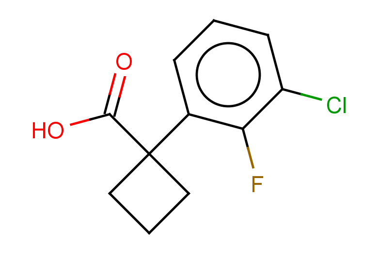 1-(3-chloro-2-fluorophenyl)cyclobutane-1-carboxylic acid