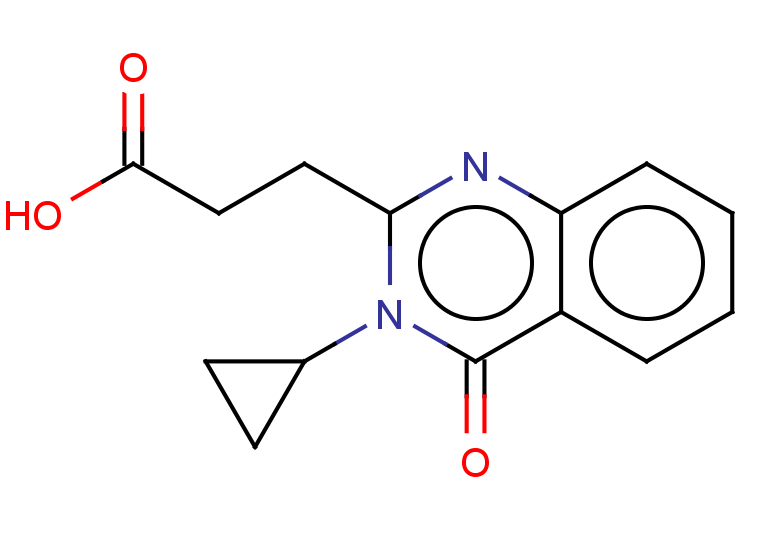 3-(3-cyclopropyl-4-oxo-3,4-dihydroquinazolin-2-yl)propanoic acid