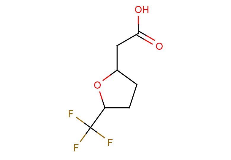 2-[5-(trifluoromethyl)oxolan-2-yl]acetic acid