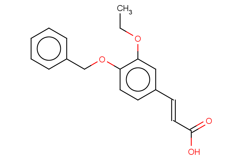 (2E)-3-[4-(benzyloxy)-3-ethoxyphenyl]prop-2-enoic acid