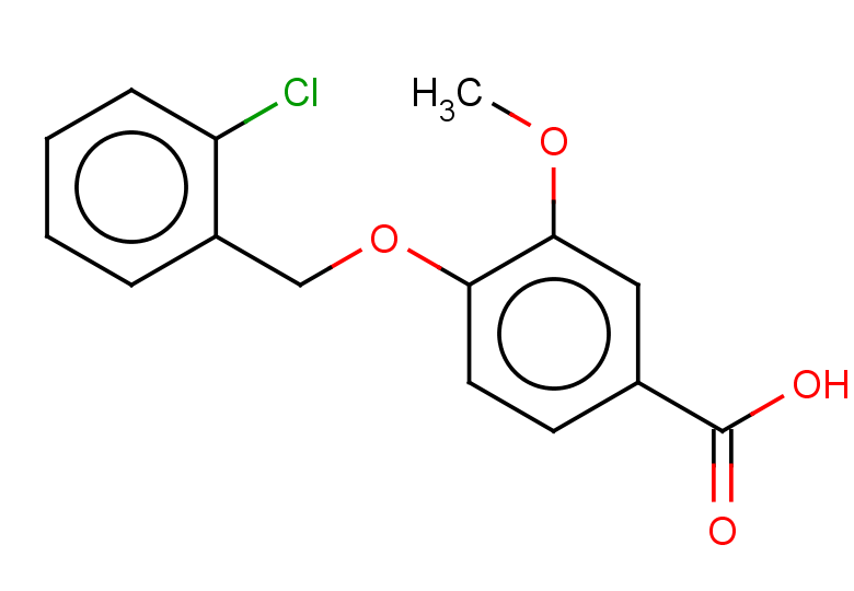4-[(2-chlorophenyl)methoxy]-3-methoxybenzoic acid