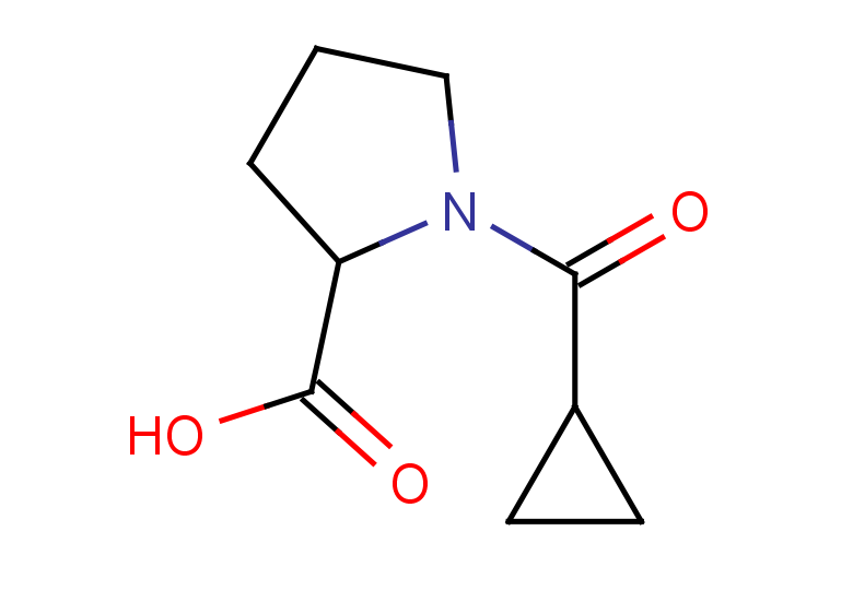 1-cyclopropanecarbonylpyrrolidine-2-carboxylic acid