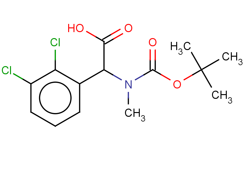 2-{[(tert-butoxy)carbonyl](methyl)amino}-2-(2,3-dichlorophenyl)acetic acid