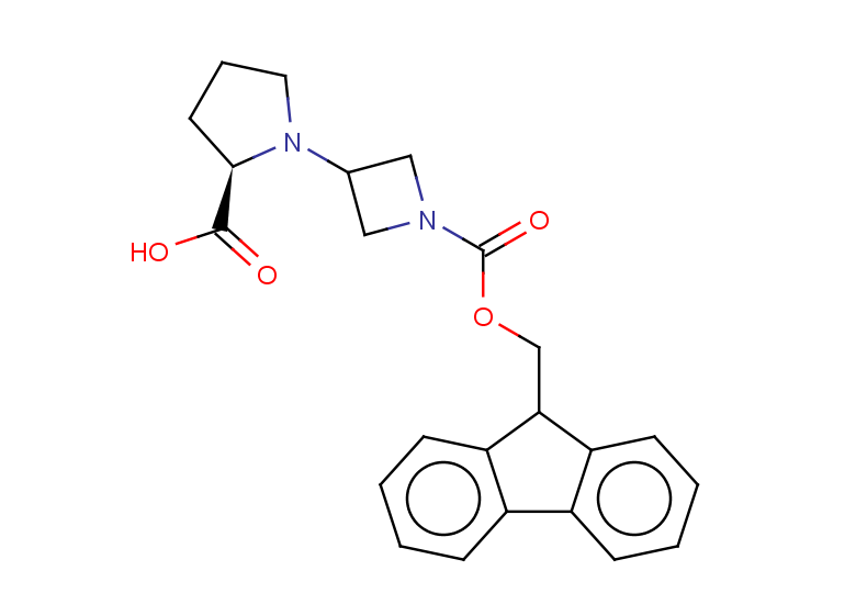 (2R)-1-(1-{[(9H-fluoren-9-yl)methoxy]carbonyl}azetidin-3-yl)pyrrolidine-2-carboxylic acid