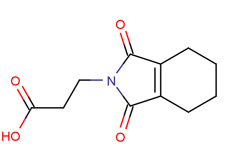 3-(1,3-dioxo-2,3,4,5,6,7-hexahydro-1H-isoindol-2-yl)propanoic acid