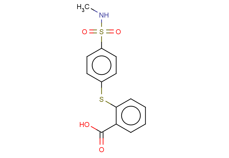 2-{[4-(methylsulfamoyl)phenyl]sulfanyl}benzoic acid