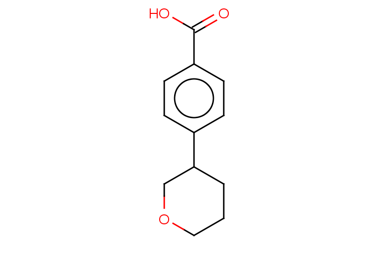 4-(oxan-3-yl)benzoic acid