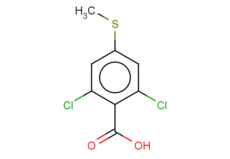 2,6-dichloro-4-(methylsulfanyl)benzoic acid