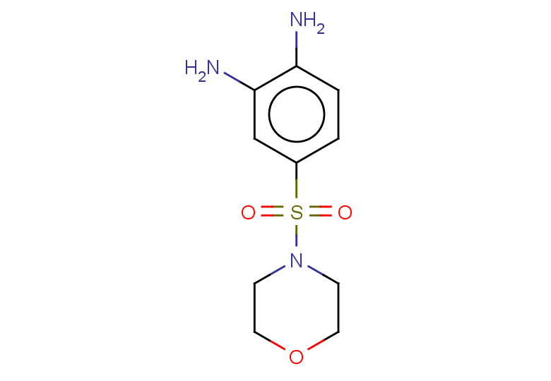 4-(morpholine-4-sulfonyl)benzene-1,2-diamine