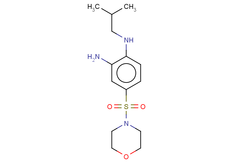 1-N-(2-methylpropyl)-4-(morpholine-4-sulfonyl)benzene-1,2-diamine