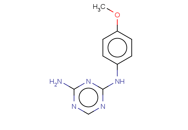 2-N-(4-methoxyphenyl)-1,3,5-triazine-2,4-diamine