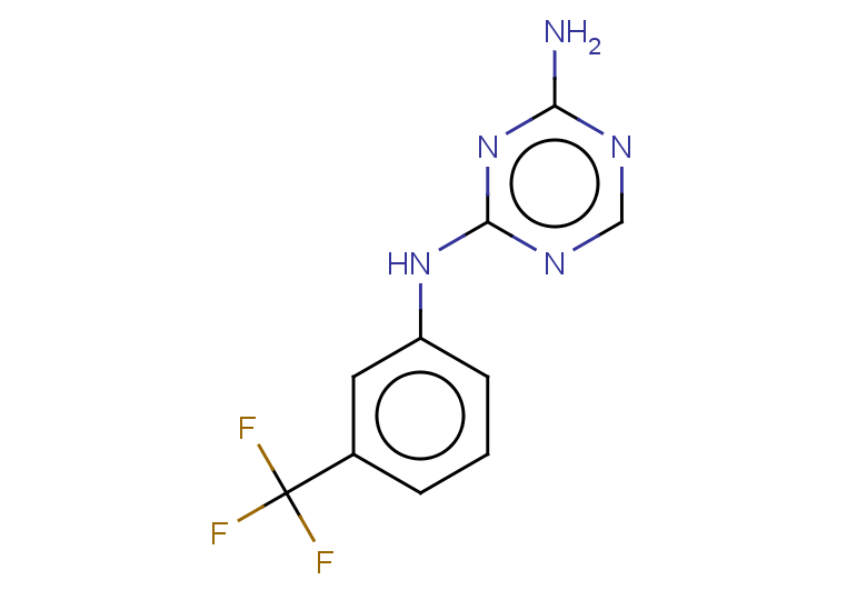 2-N-[3-(trifluoromethyl)phenyl]-1,3,5-triazine-2,4-diamine