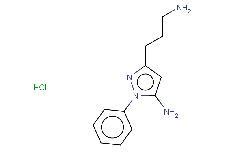 3-(3-aminopropyl)-1-phenyl-1H-pyrazol-5-amine hydrochloride