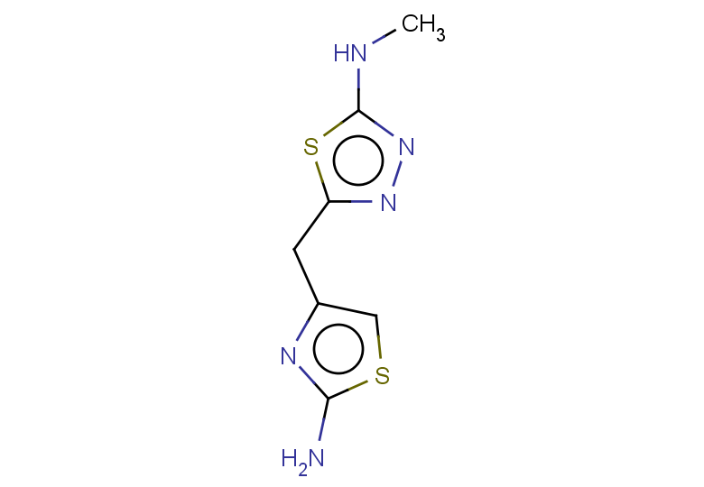 5-[(2-amino-1,3-thiazol-4-yl)methyl]-N-methyl-1,3,4-thiadiazol-2-amine