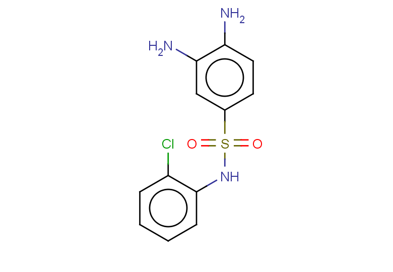 3,4-diamino-N-(2-chlorophenyl)benzene-1-sulfonamide
