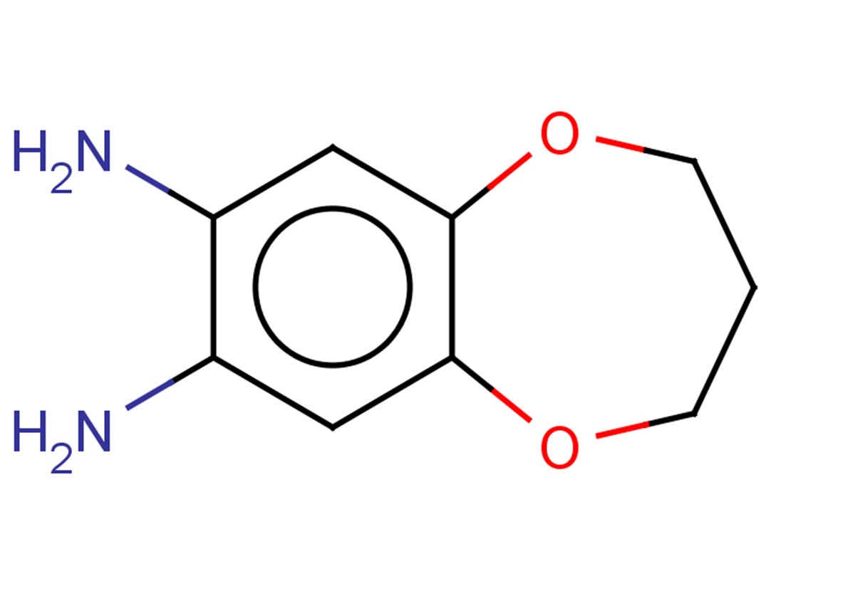 3,4-dihydro-2H-1,5-benzodioxepine-7,8-diamine