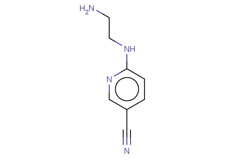 6-[(2-aminoethyl)amino]pyridine-3-carbonitrile