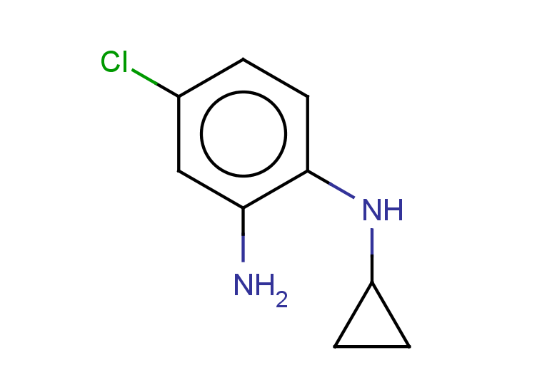 4-chloro-1-N-cyclopropylbenzene-1,2-diamine