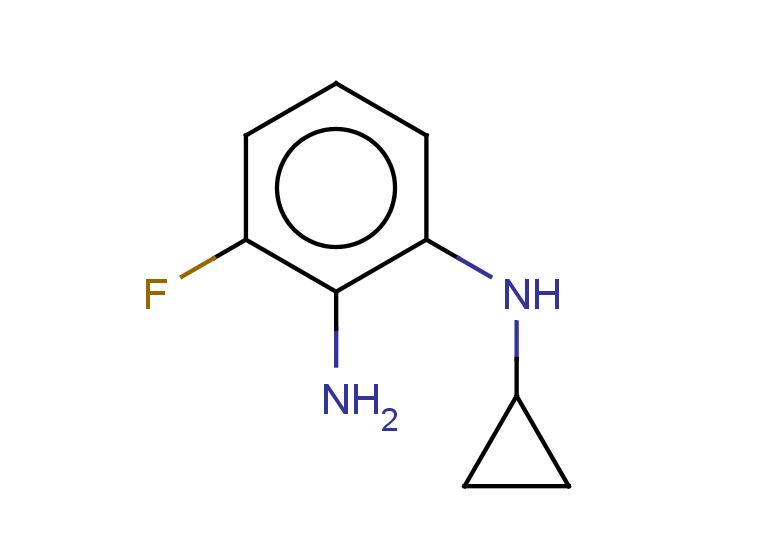 1-N-cyclopropyl-3-fluorobenzene-1,2-diamine