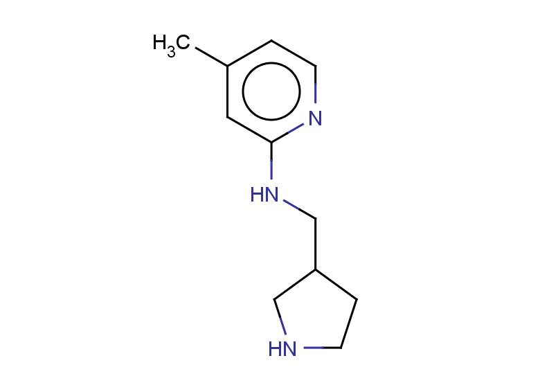 4-methyl-N-(pyrrolidin-3-ylmethyl)pyridin-2-amine