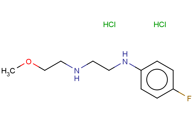 {2-[(4-fluorophenyl)amino]ethyl}(2-methoxyethyl)amine dihydrochloride