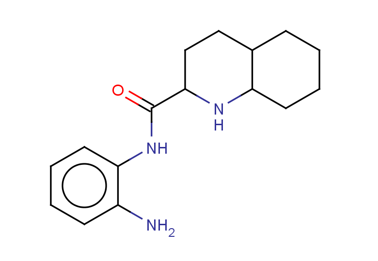 N-(2-aminophenyl)-decahydroquinoline-2-carboxamide