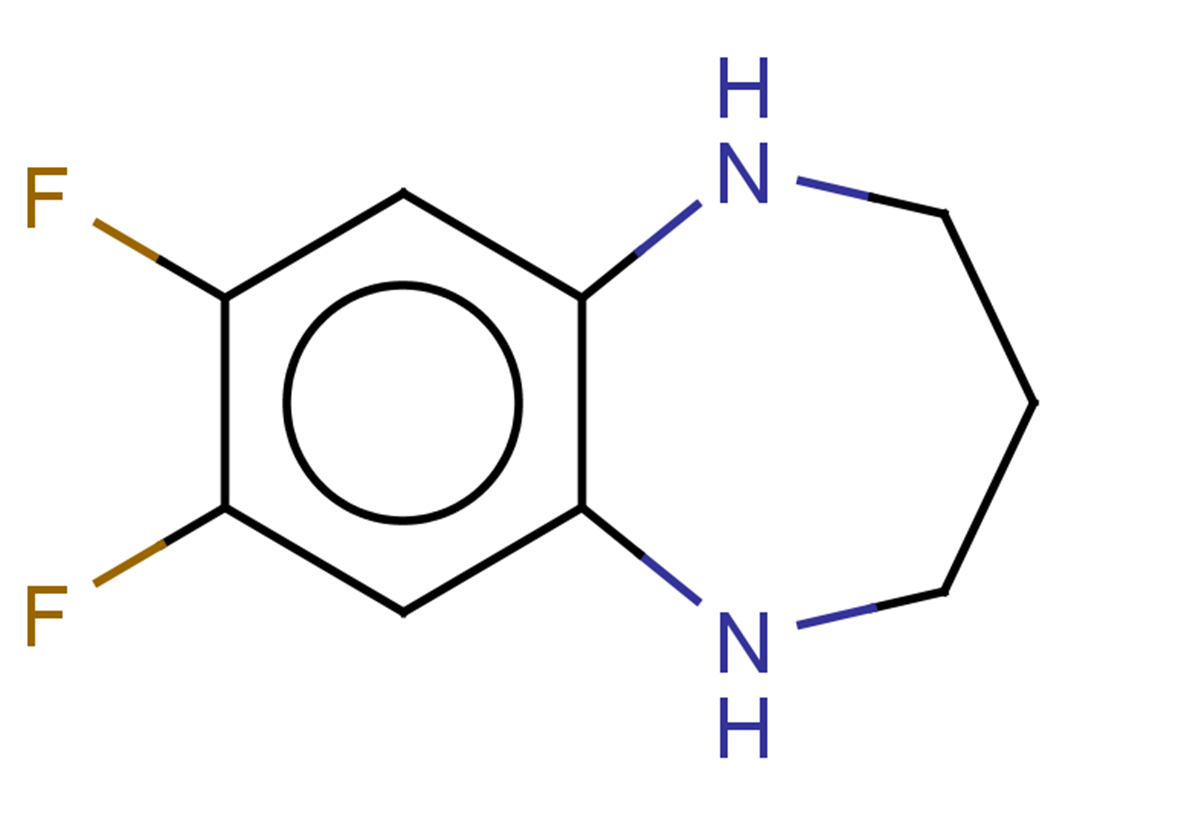 7,8-difluoro-2,3,4,5-tetrahydro-1H-1,5-benzodiazepine