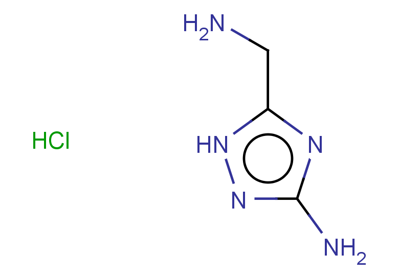 5-(aminomethyl)-1H-1,2,4-triazol-3-amine hydrochloride