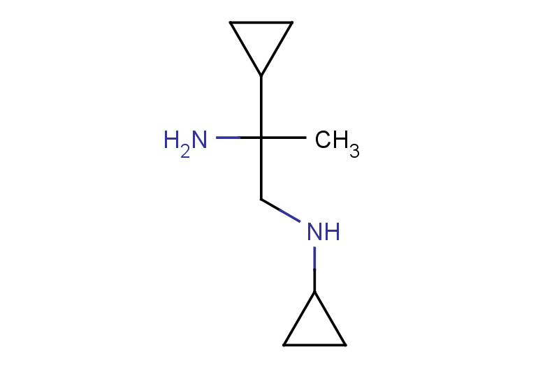 N-(2-amino-2-cyclopropylpropyl)cyclopropanamine