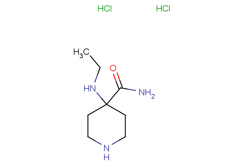 4-(ethylamino)piperidine-4-carboxamide dihydrochloride