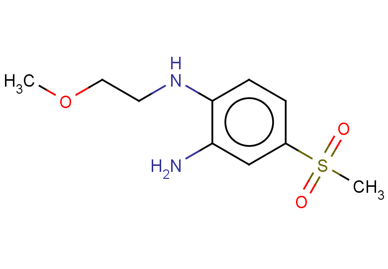 4-methanesulfonyl-1-N-(2-methoxyethyl)benzene-1,2-diamine
