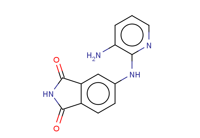 5-[(3-aminopyridin-2-yl)amino]-2,3-dihydro-1H-isoindole-1,3-dione