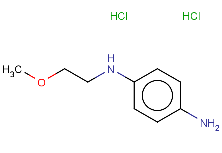 1-N-(2-methoxyethyl)benzene-1,4-diamine dihydrochloride