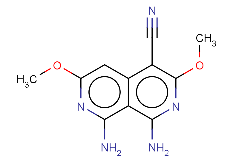 1,8-diamino-3,6-dimethoxy-2,7-naphthyridine-4-carbonitrile