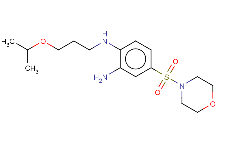 4-(morpholine-4-sulfonyl)-1-N-[3-(propan-2-yloxy)propyl]benzene-1,2-diamine
