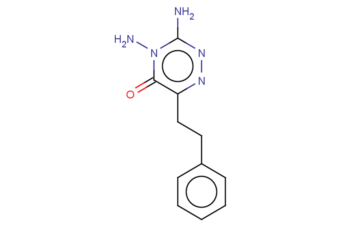 3,4-diamino-6-(2-phenylethyl)-4,5-dihydro-1,2,4-triazin-5-one