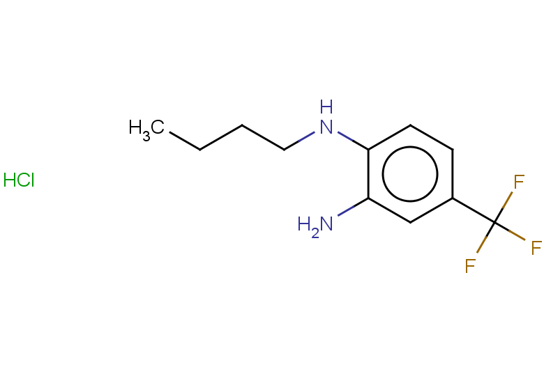 1-N-butyl-4-(trifluoromethyl)benzene-1,2-diamine hydrochloride