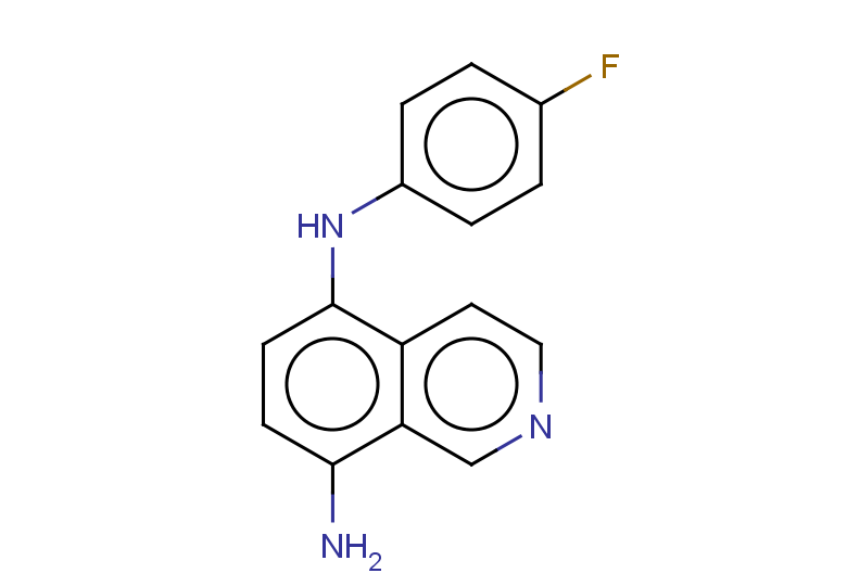 5-N-(4-fluorophenyl)isoquinoline-5,8-diamine