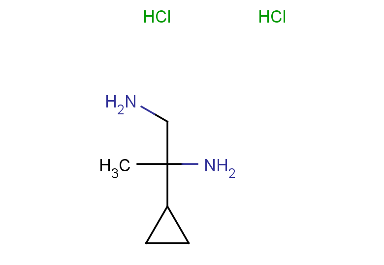 2-cyclopropylpropane-1,2-diamine dihydrochloride