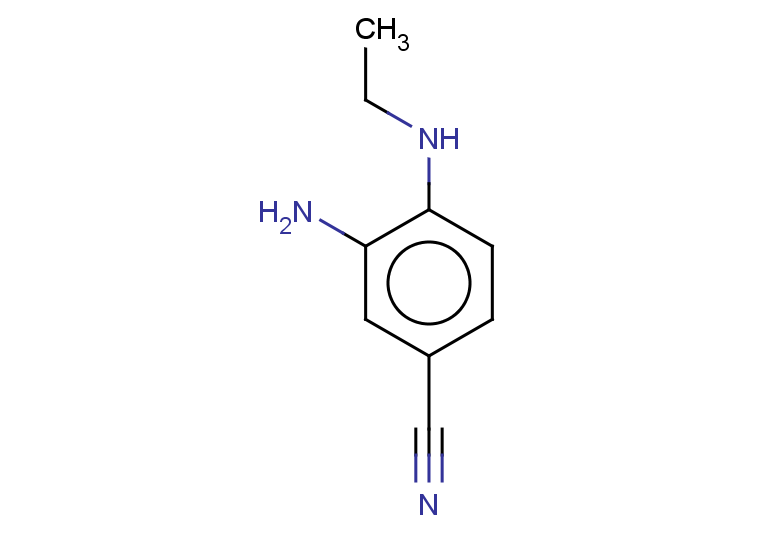 3-amino-4-(ethylamino)benzonitrile